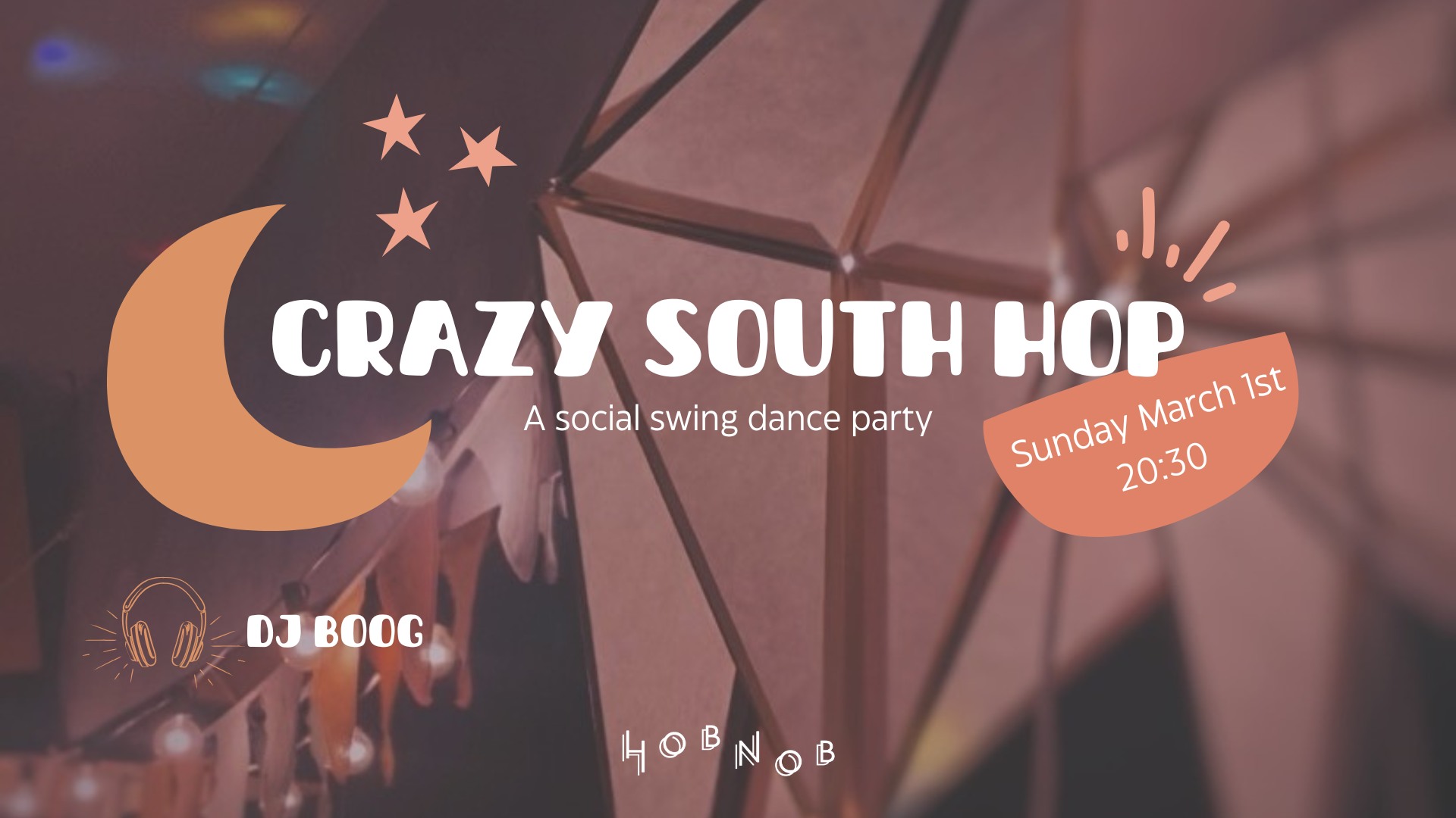 Crazy South Hop A social swing party