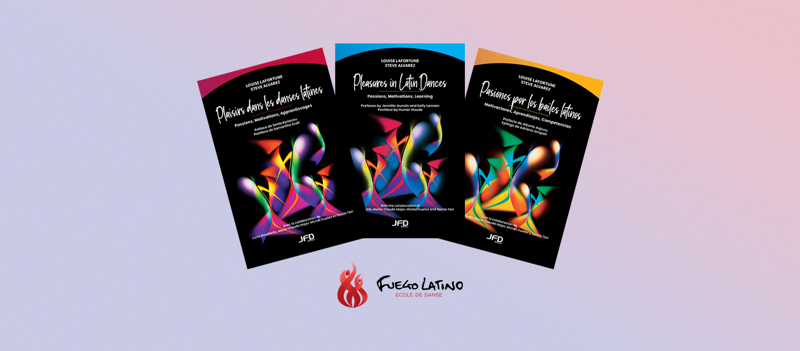 Plaisirs dans les danses latines. Pleasures in Latin Dance. Pasiones de bailes latinos