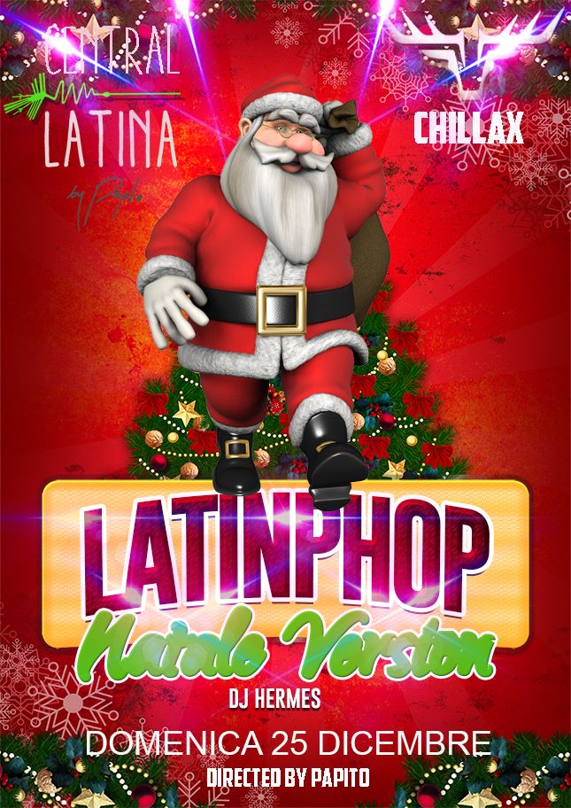Domenica Natale Latinphop al Chillax!