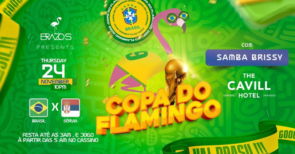 Copa do Flamingo ✯ Estreia do Brasil com Samba Brissy