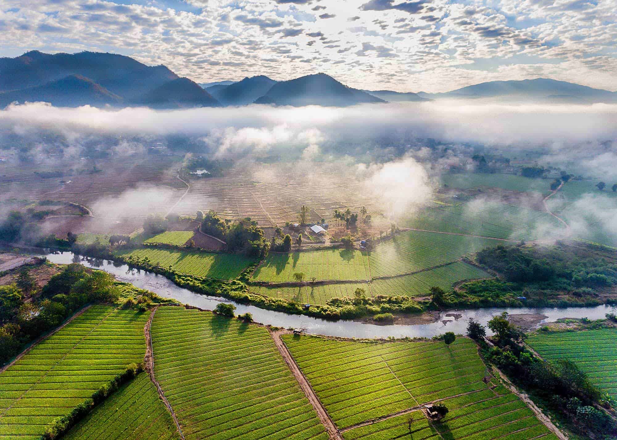 Om & Bass New Moon Restival, Pai: Atlas Valley, Thailand