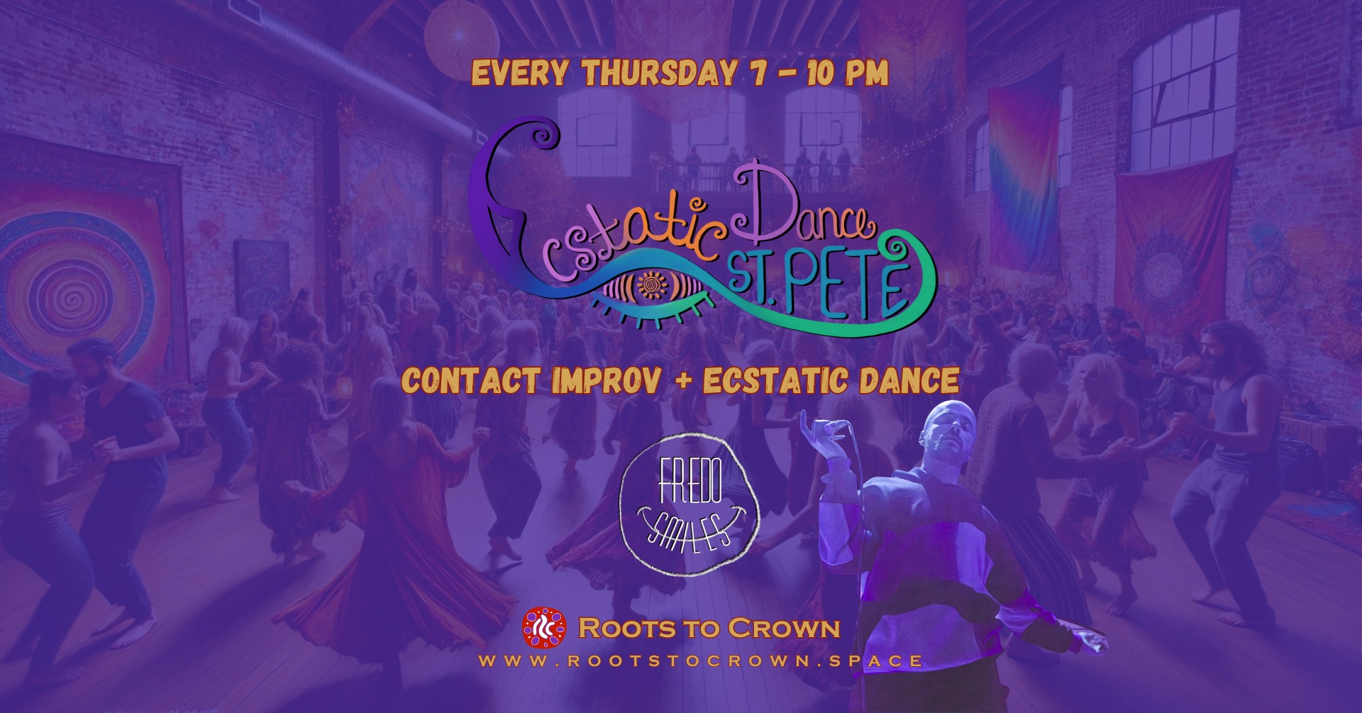 Ecstatic Dance & Contact Improv ft. Fredo Smiles