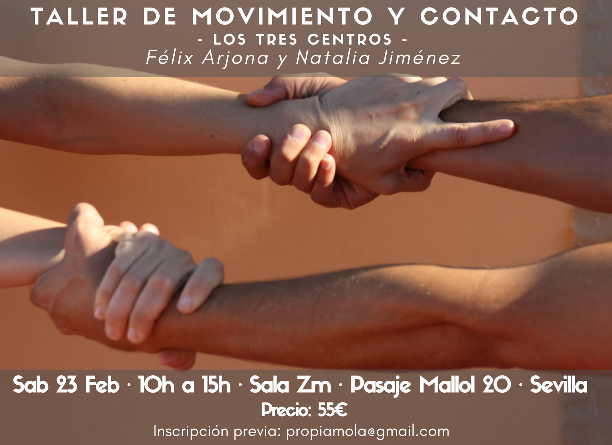 Taller de Movimiento y Contacto. Los Tres Centros