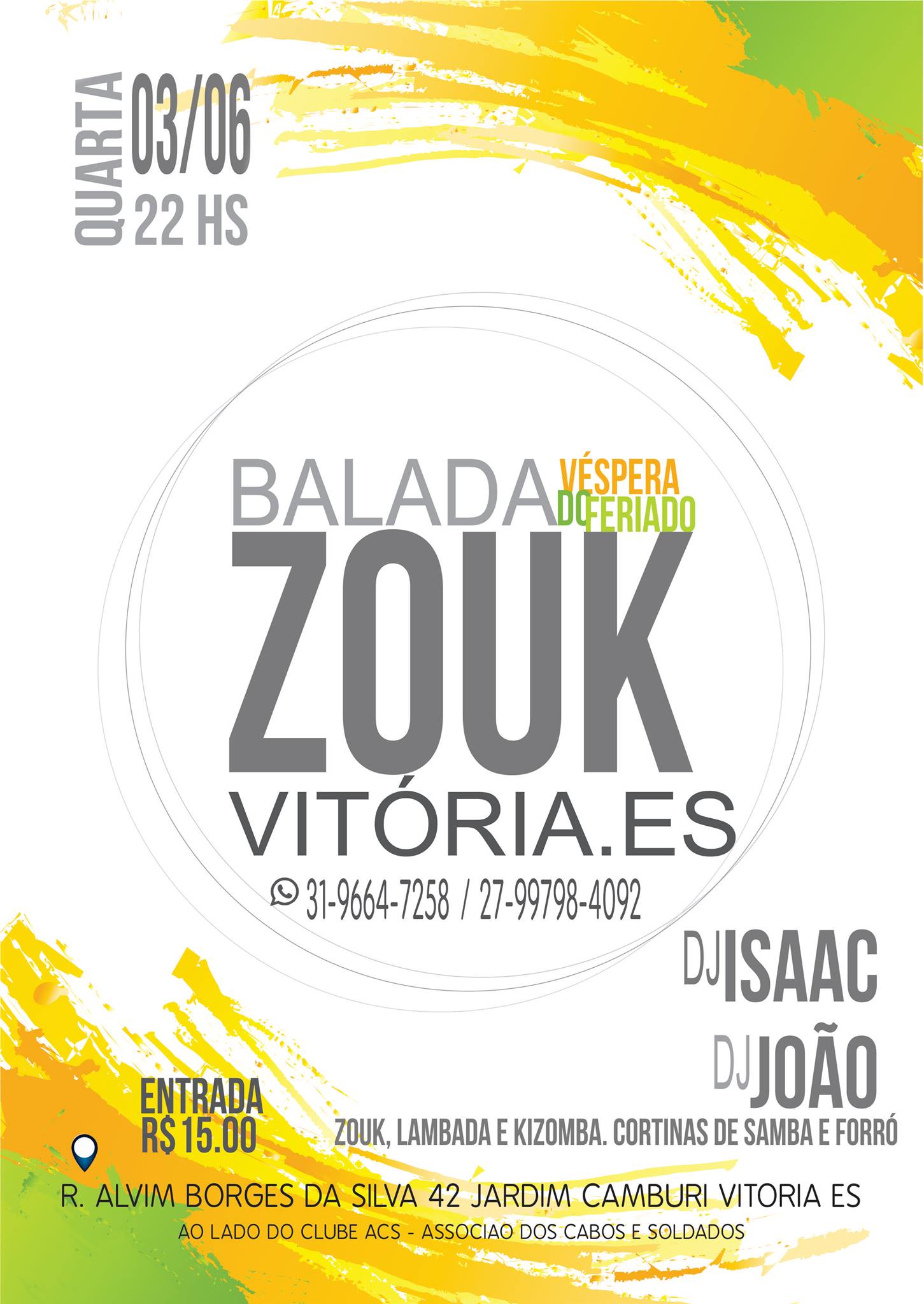 Balada Zouk em Vitória.ES
