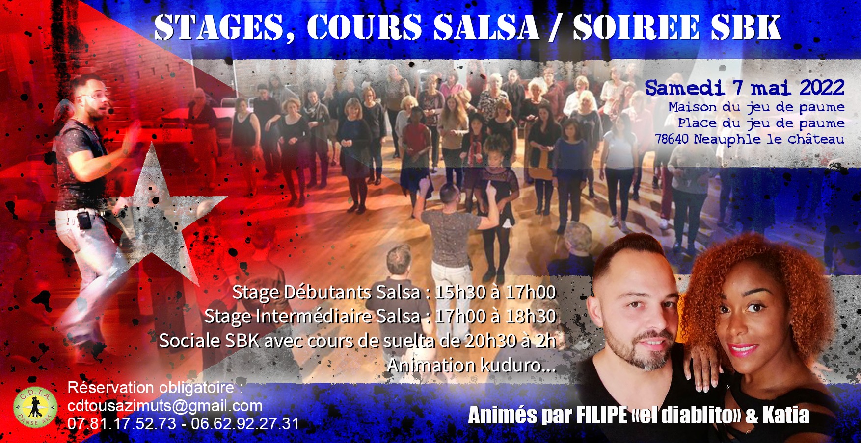 Stages, Cours Salsa et soirée SBK