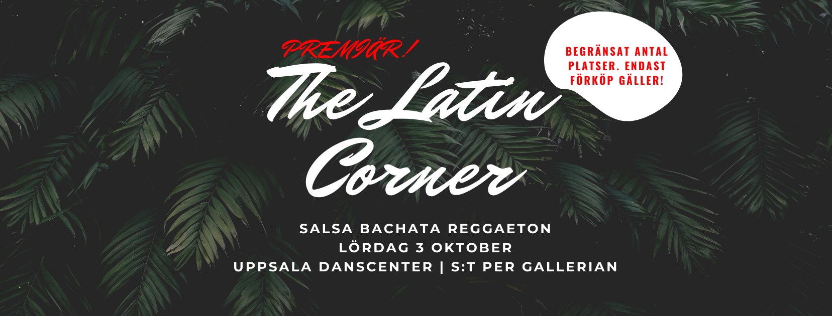 Premiär - The Latin Corner Social Club!