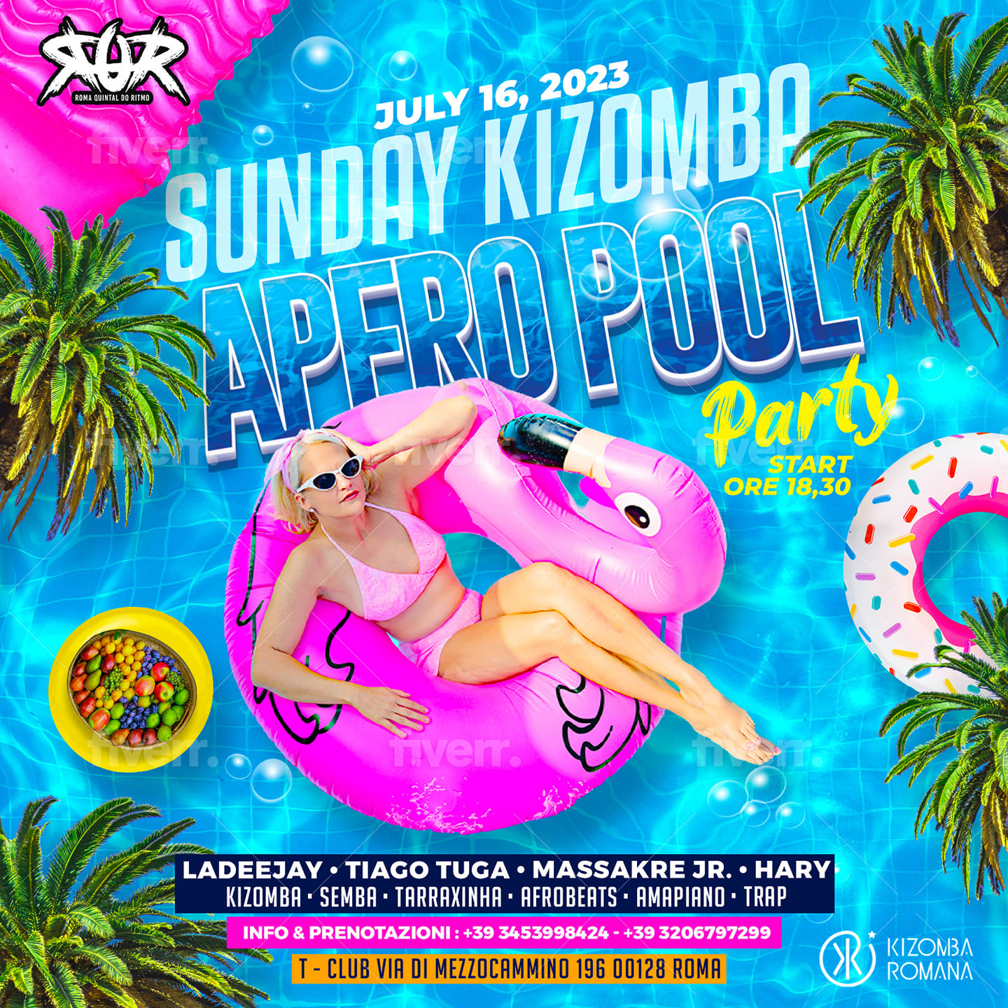 KIZOMBA SUNDAY - APERO POOL PARTY