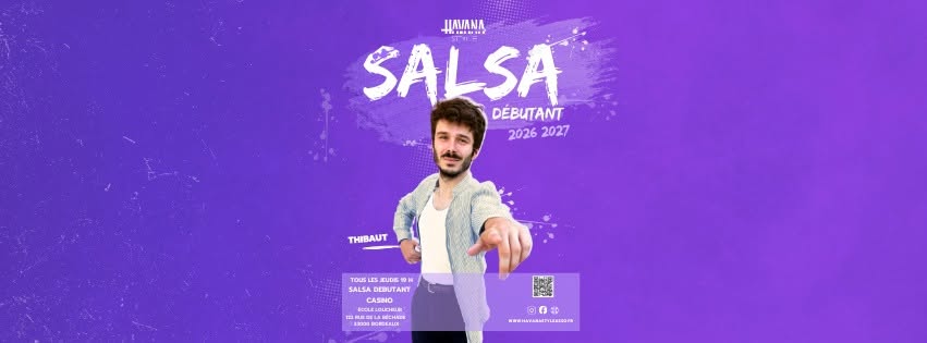 Cours de Salsa cubaine débutant à Bordeaux- saison 2026-2027