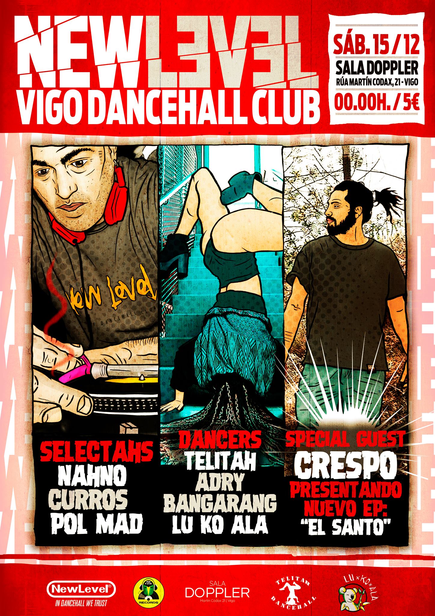 New Level Vigo 15.12 Dancehall Club