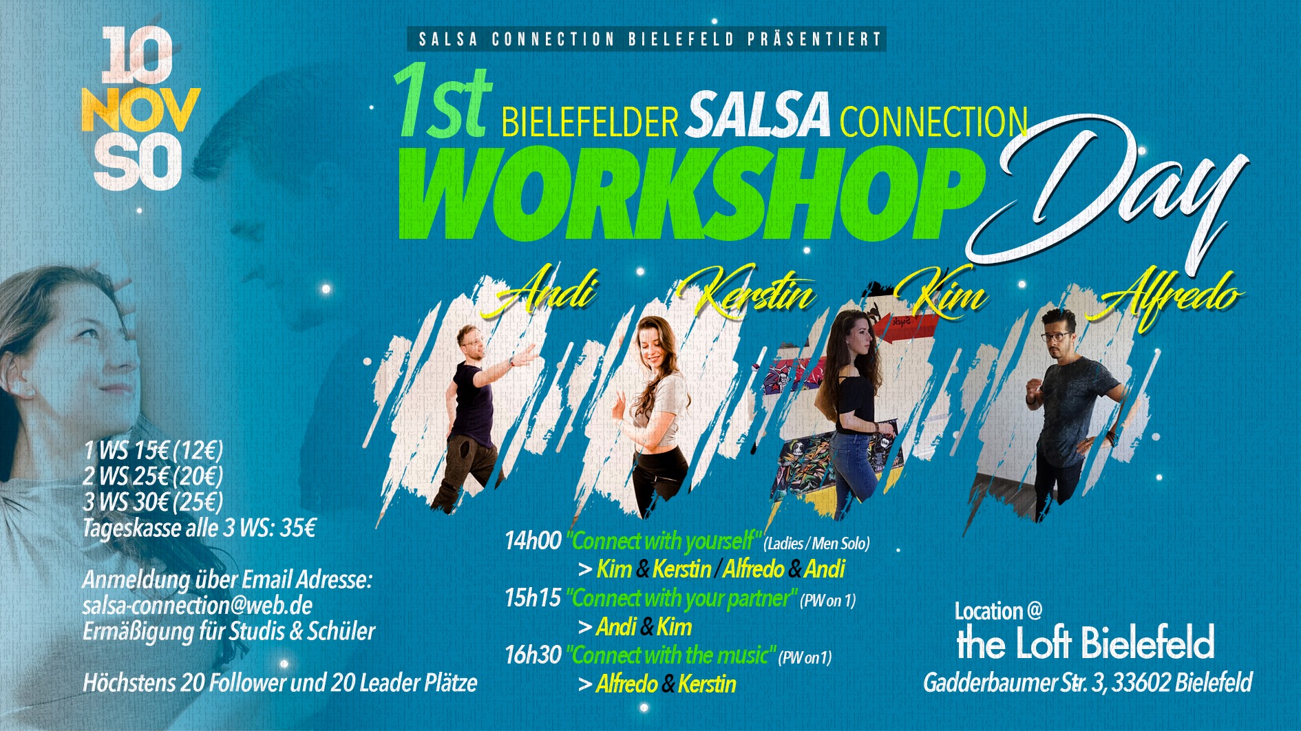 1st Bielefelder Salsa Connection Workshop Day