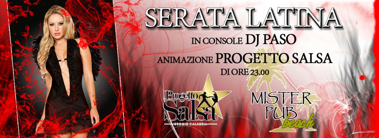 ♫ ♬ ♪ Serata Latina al Mister Pub Beach ♫ ♬ ♪