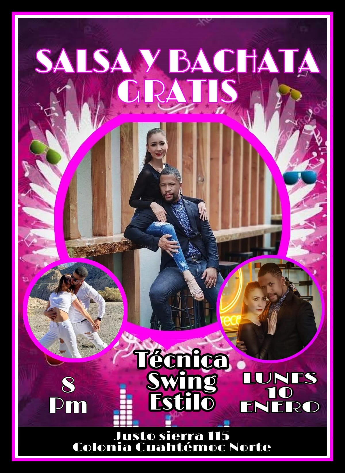 Clase de Salsa y Bachata Gratis