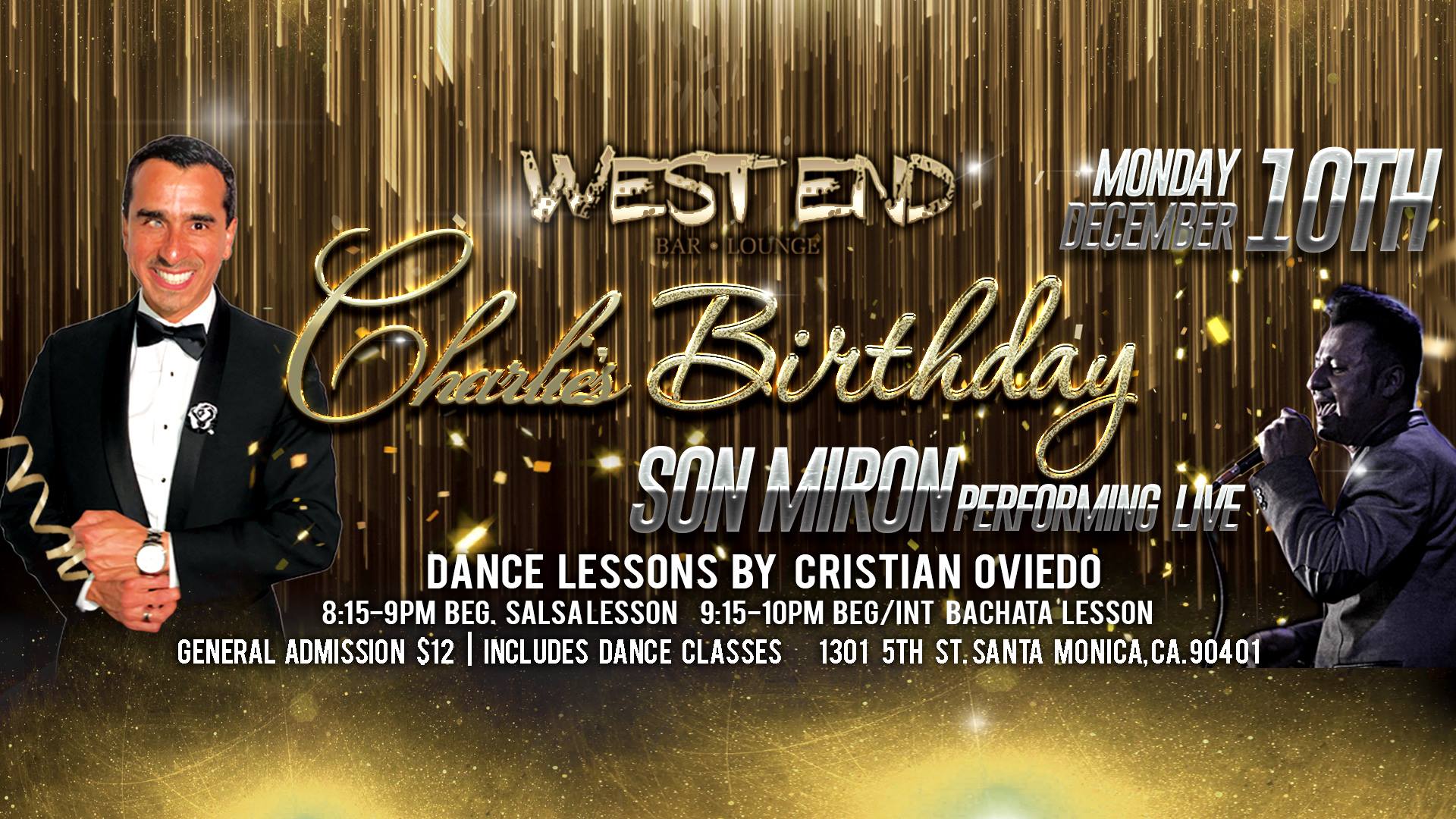 Dj Charlie's Bday Bash! Son Miron LIVE!