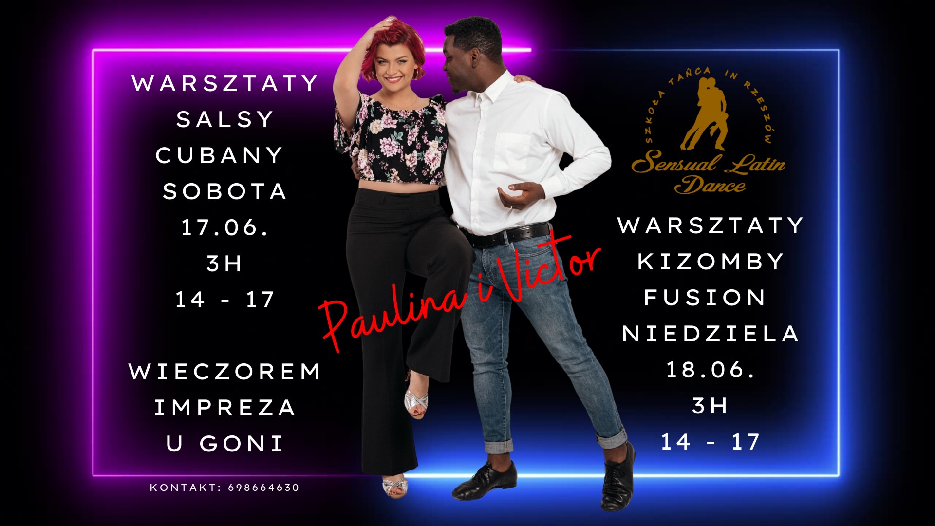 SALSA & KIZOMBA Workshop w Sensual Latin Dance