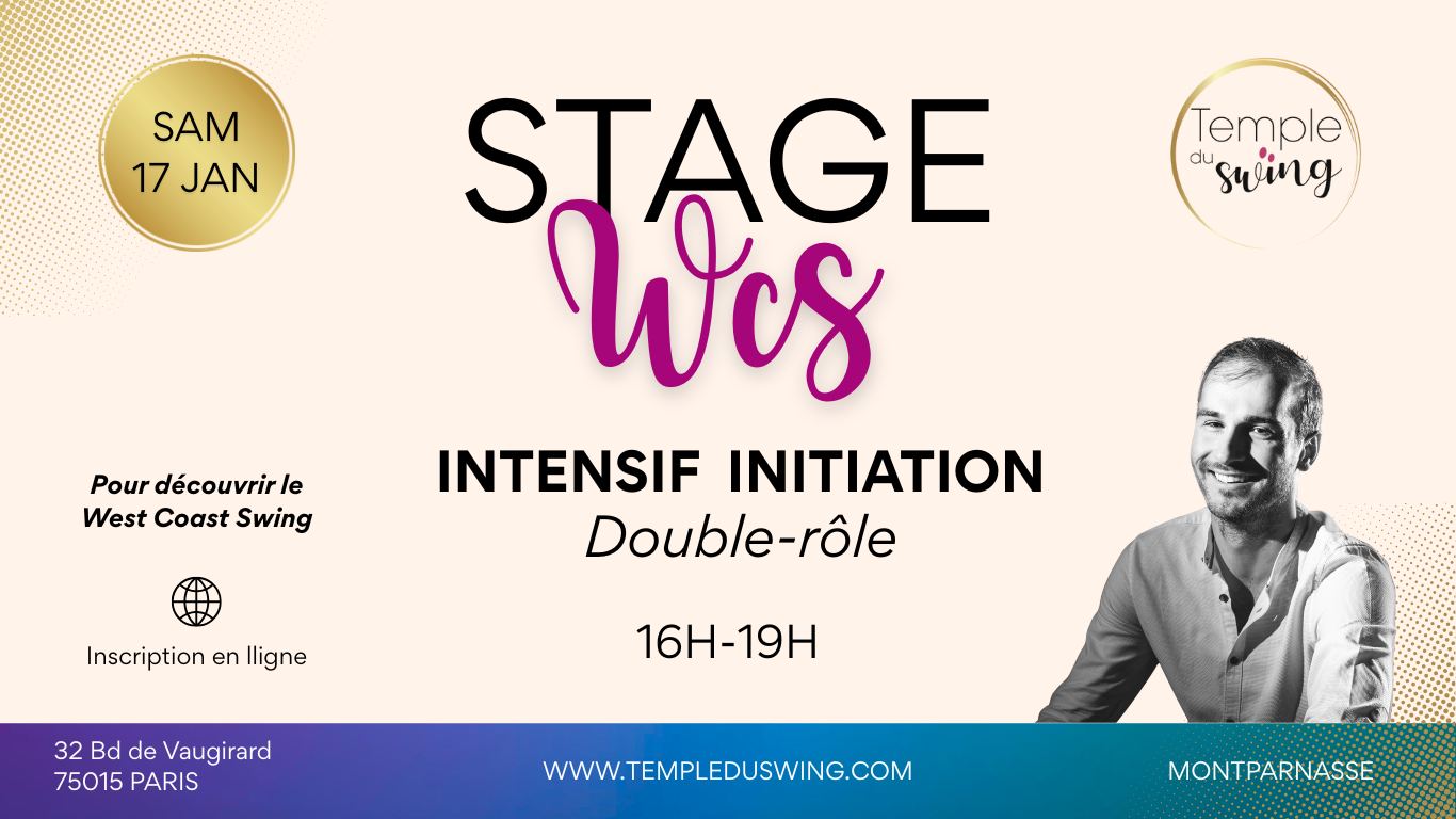 INITIATION au West Coast Swing Double-rôle