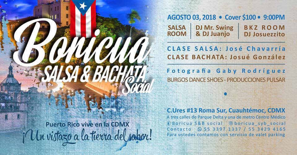 •Boricua S&B Social• Agosto 3