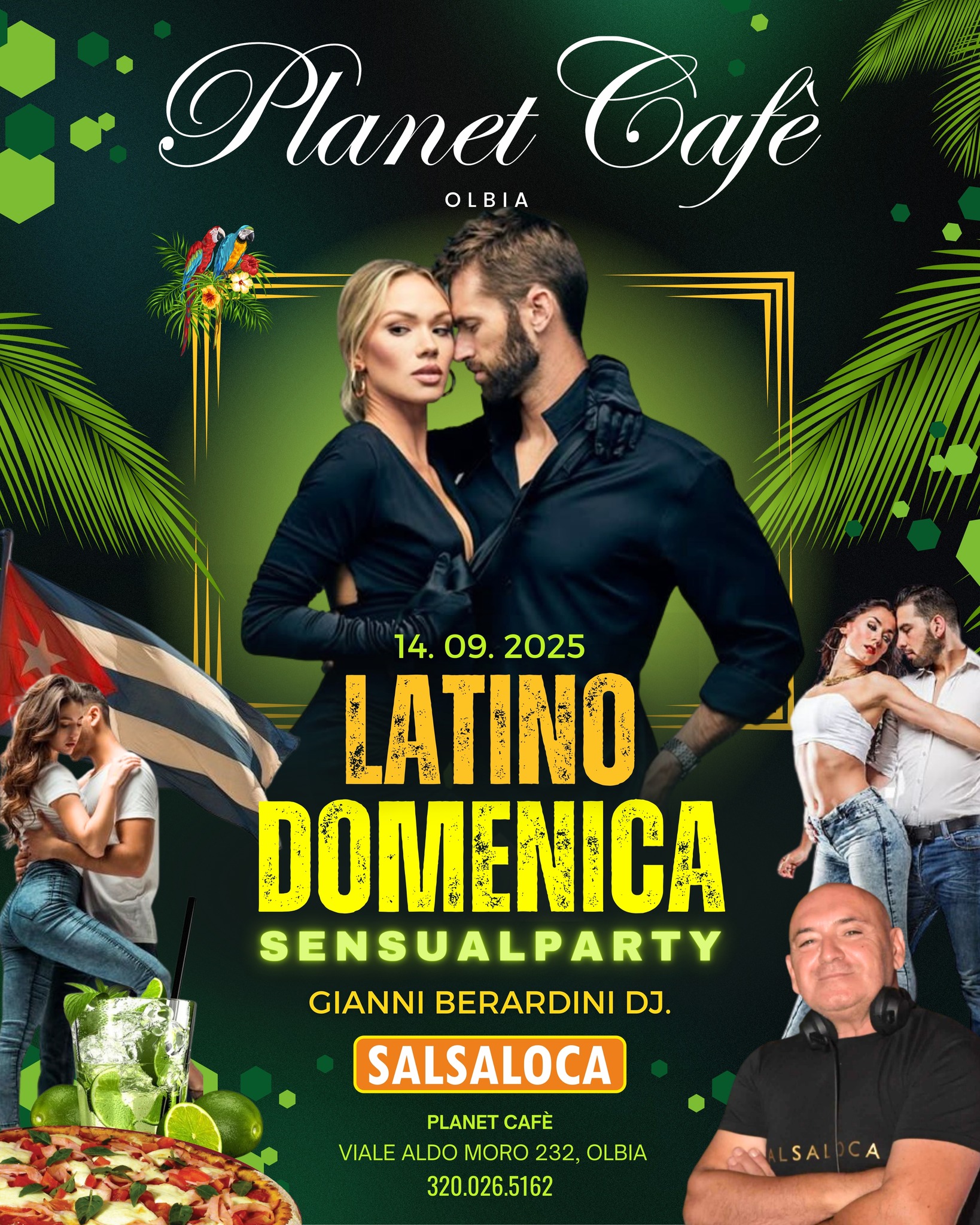 Salsaloca domenica latino al Planet Cafè