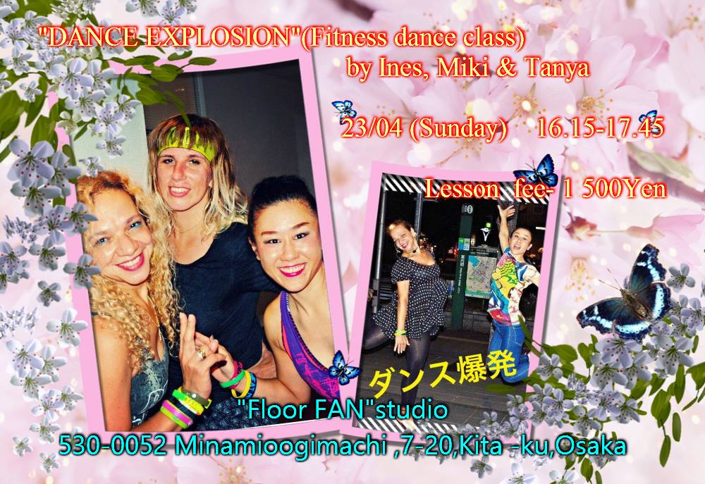Dance explosion by Miki,Ines &Tanya