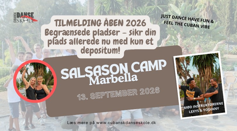 SalsaSon Camp Marbella 2026 uge 38