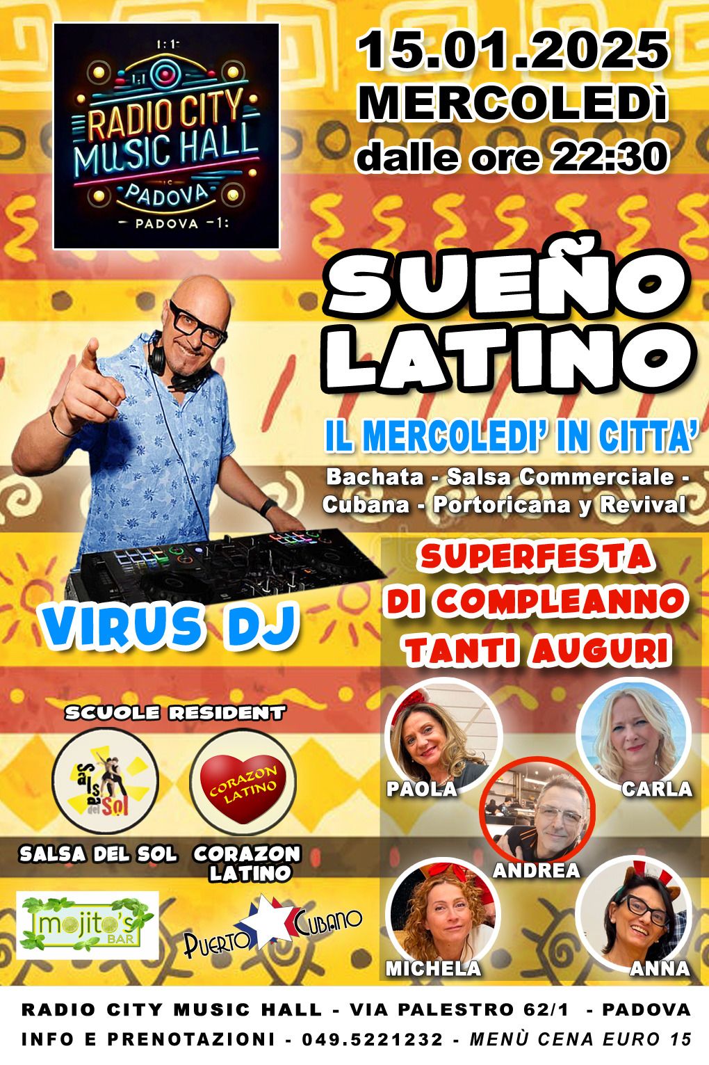 MERCOLEDÌ LATINO