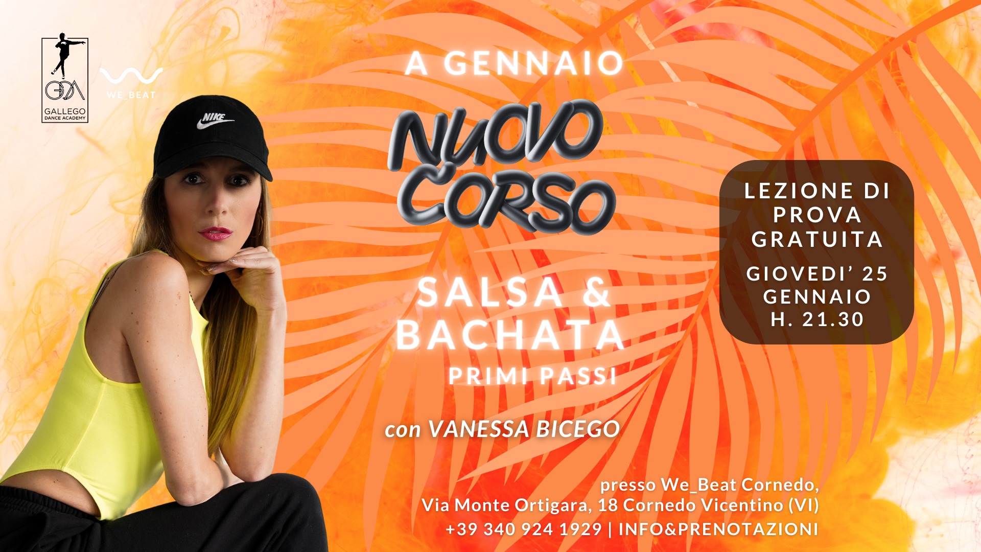 Nuovo Corso Salsa&Bachata a Cornedo Vicentino