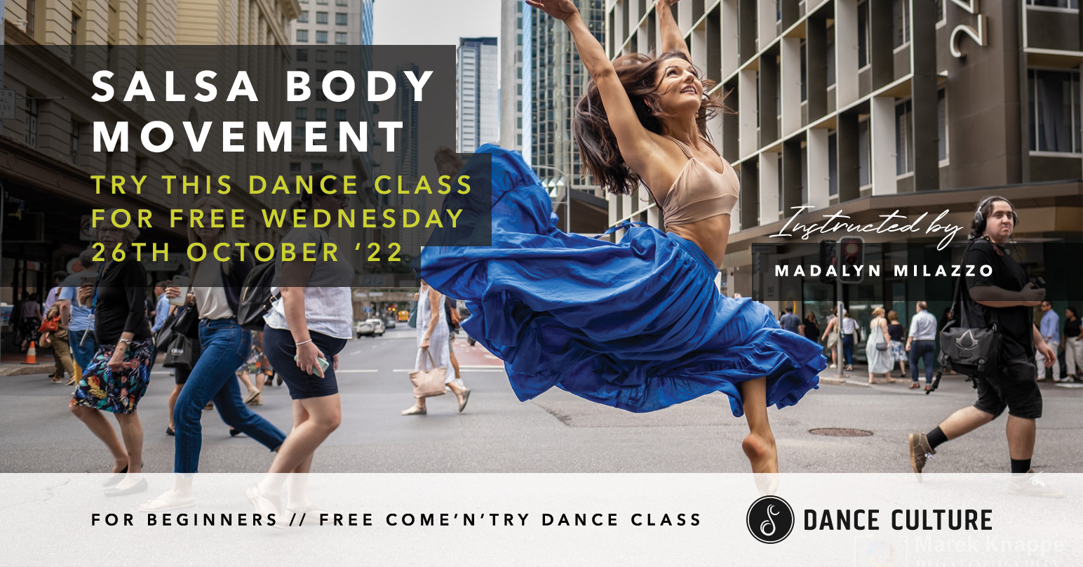 Free Salsa Body Movement come'n'try class