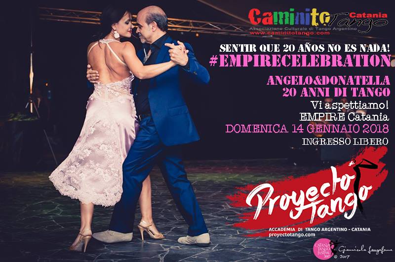 Catania #EmpireCelebration: Angelo e Donatella 20 anni di tango!
