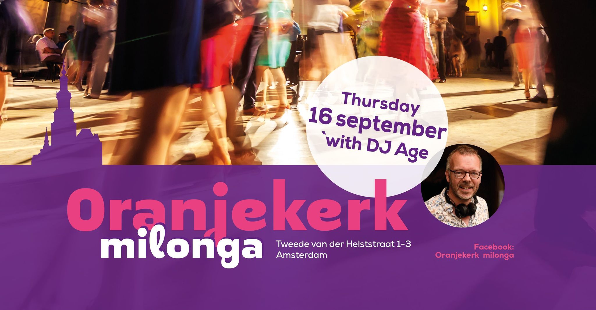 Oranjekerk Milonga with DJ Age