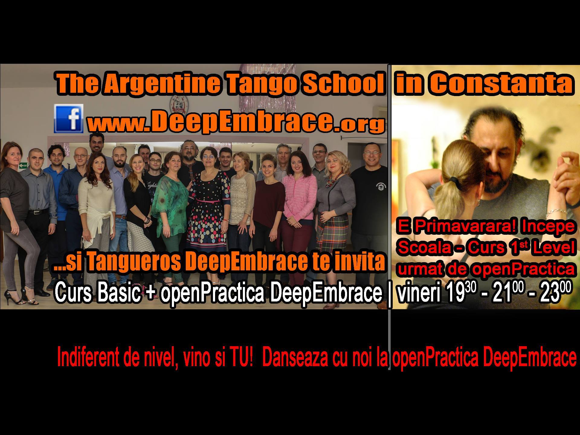 Curs & Open Practica DeepEmbrace, 19:30 - 21:00 - 23:00