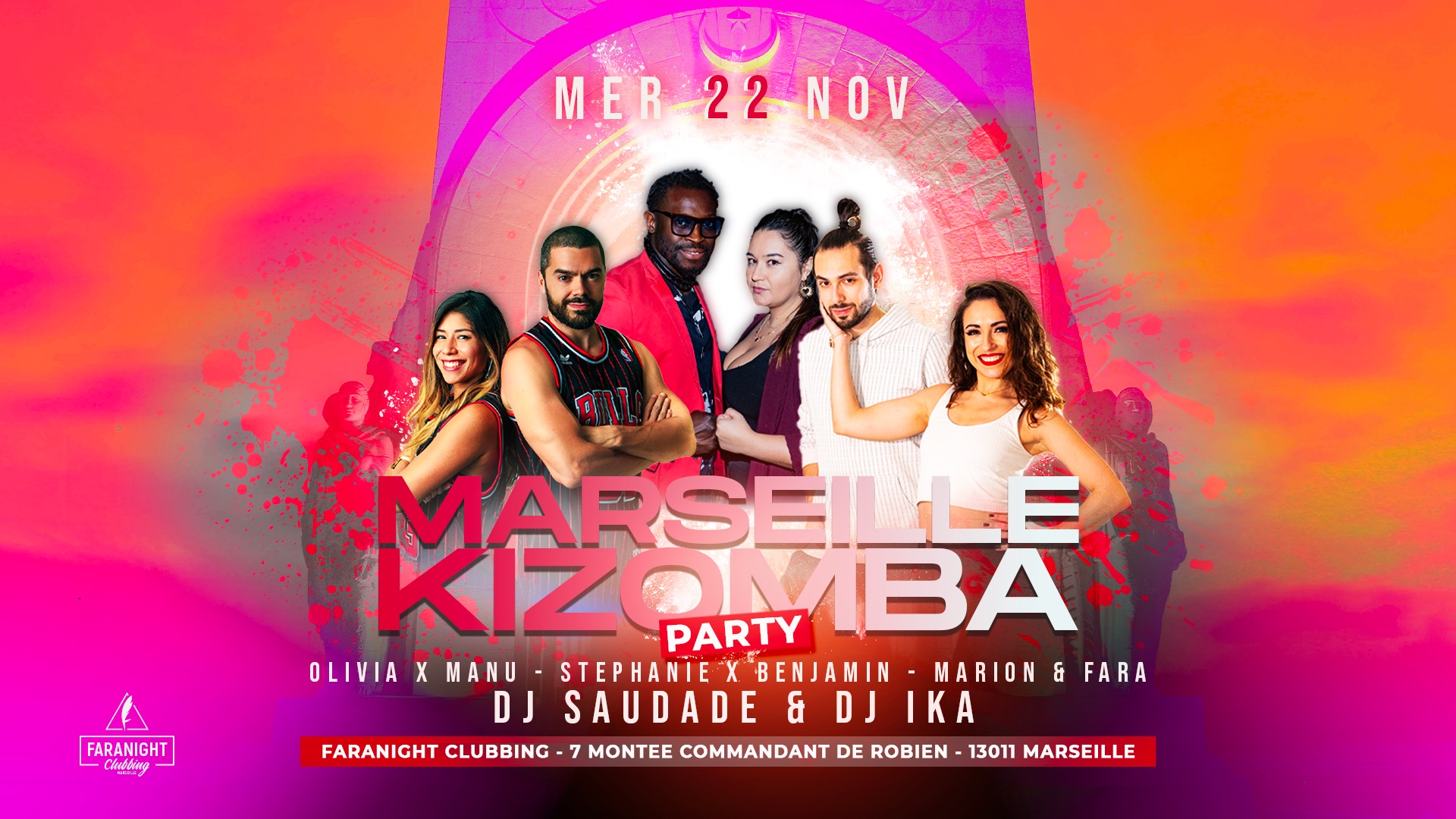 Marseille Kizomba Party : mercredi 22 Novembre