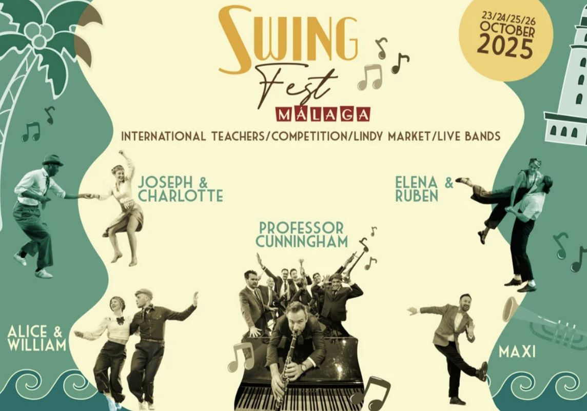 Swing Fest Málaga 2025 • 23 al 26 de Octubre
