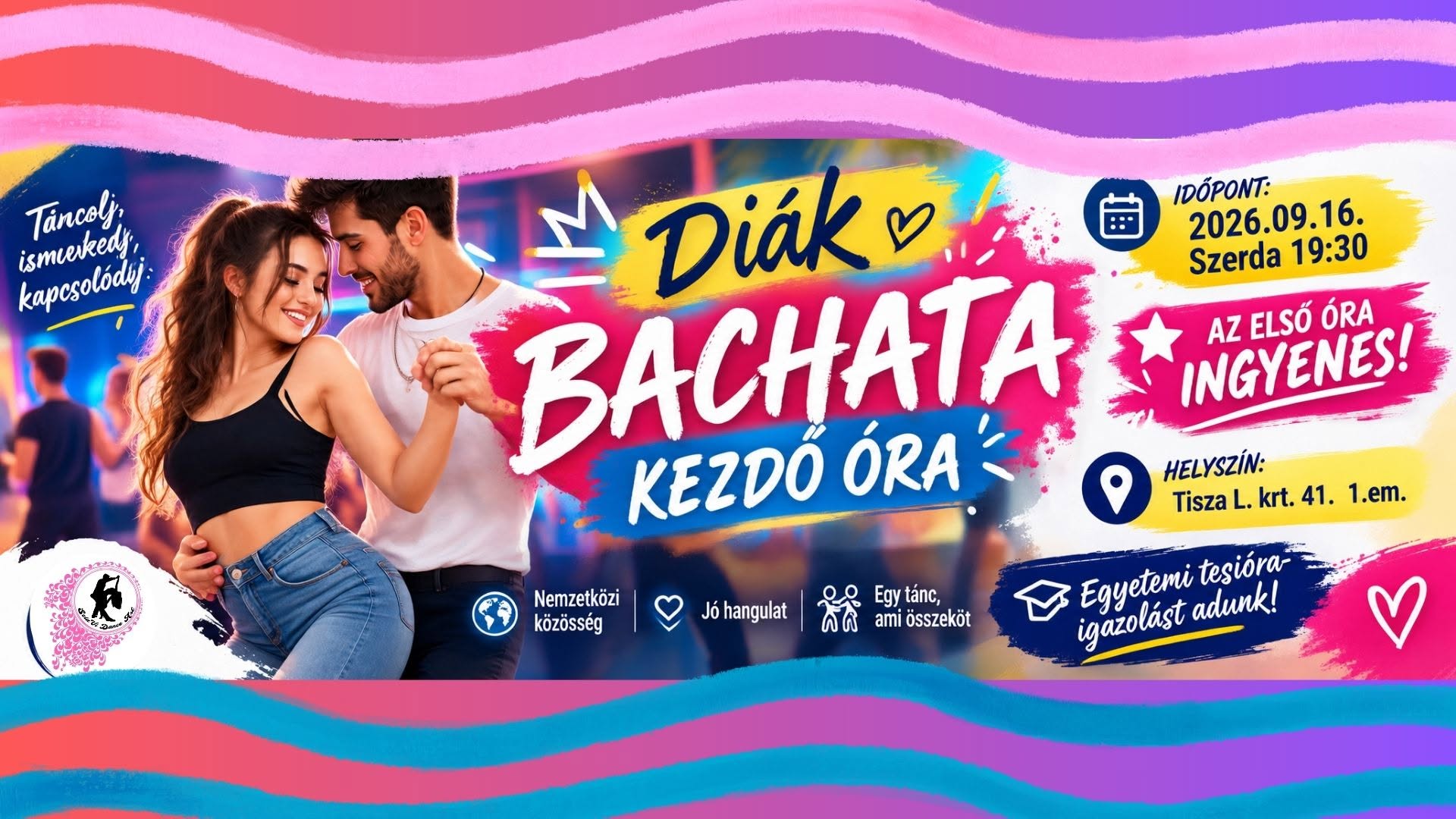 Ilyen még nem volt! ✨ Kezdő Bachata Középiskolásoknak & Egyetemistáknak