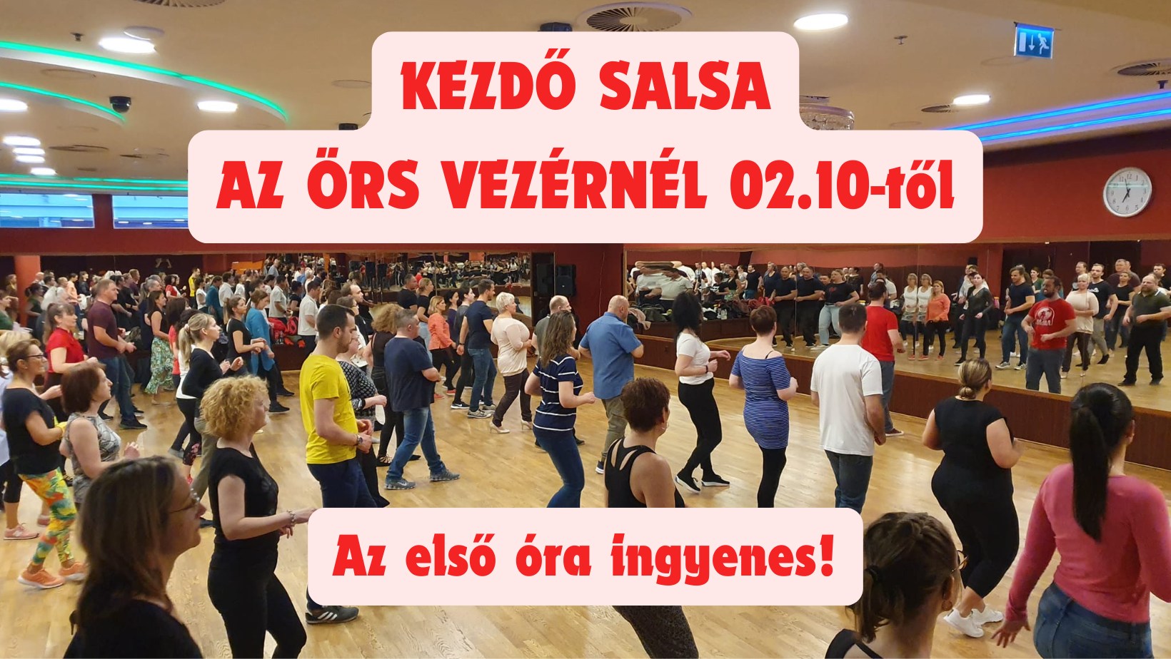 KEZDŐ SALSA AZ ÖRS VEZÉR TERÉNÉL