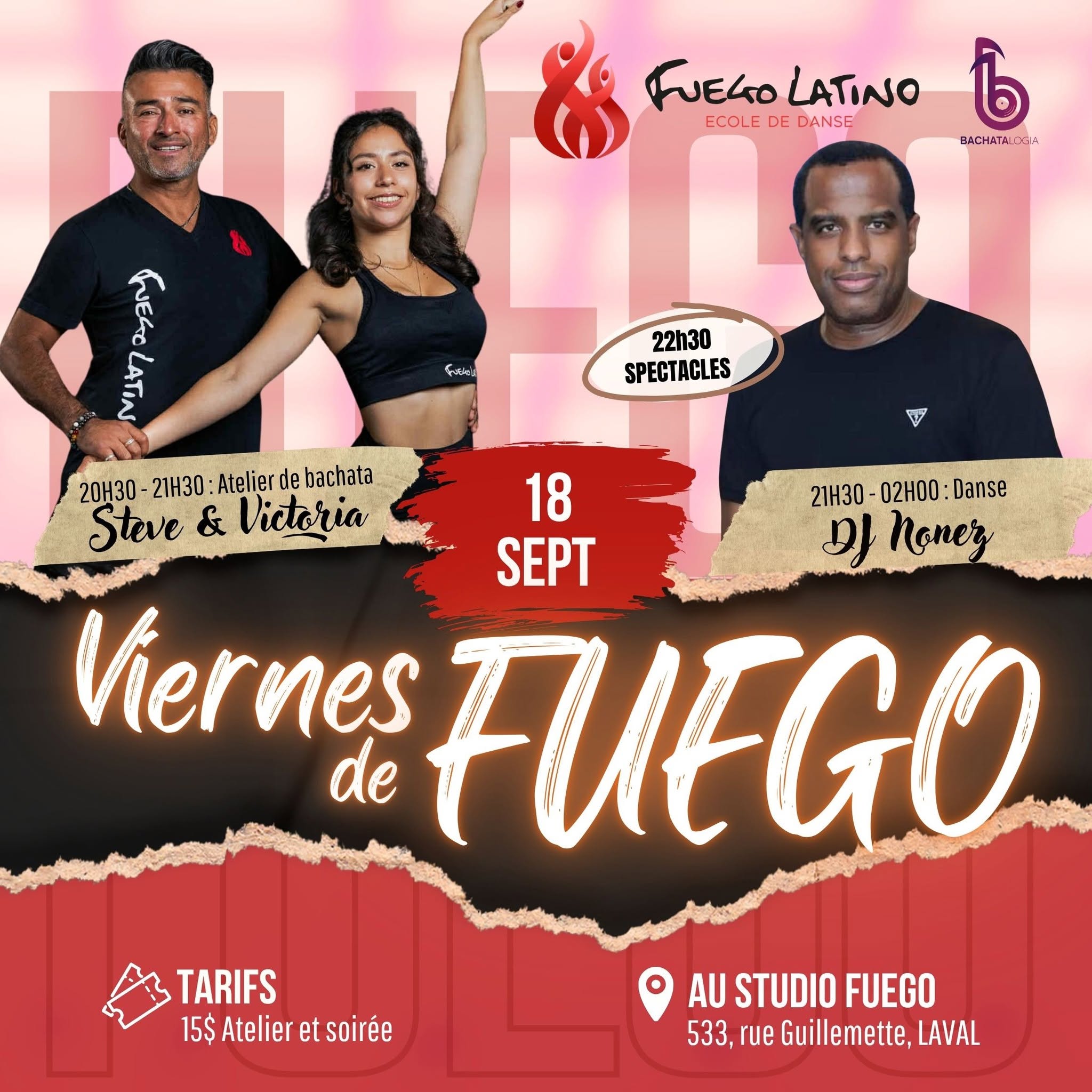 Viernes de Fuego avec Dj Nonez