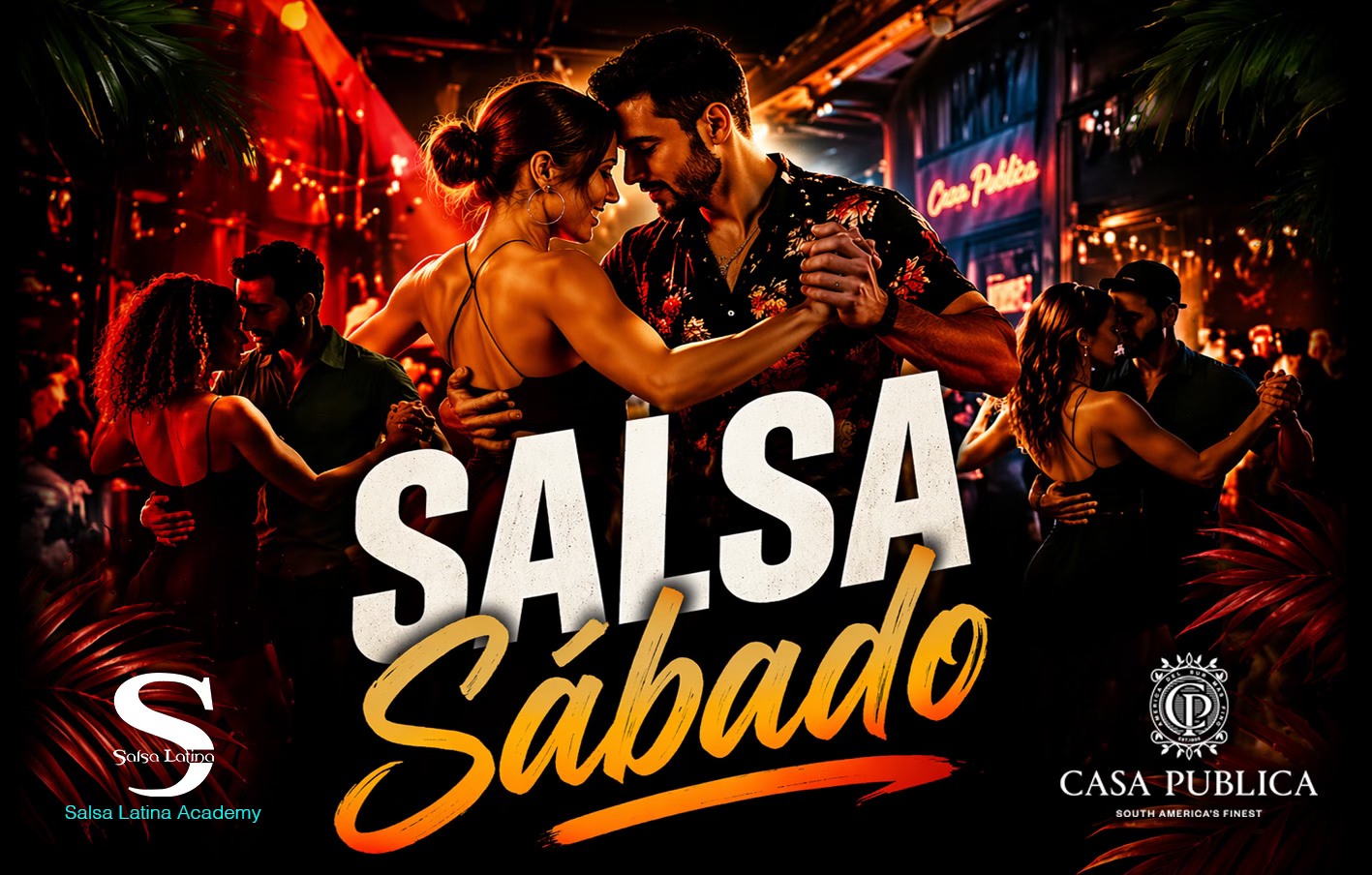 SALSA SÁBADO Casa Publica Latin Night