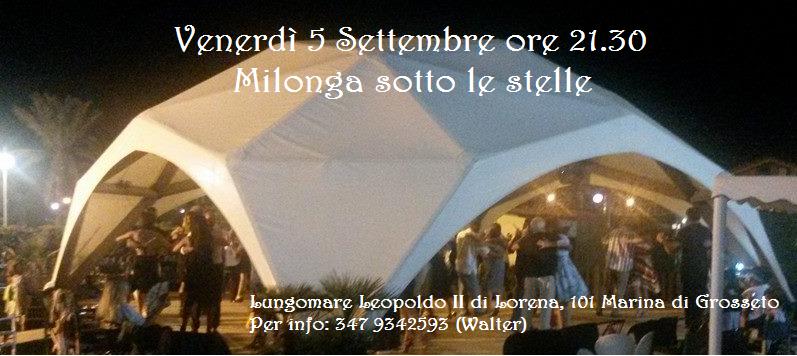 Milonga sotto le stelle