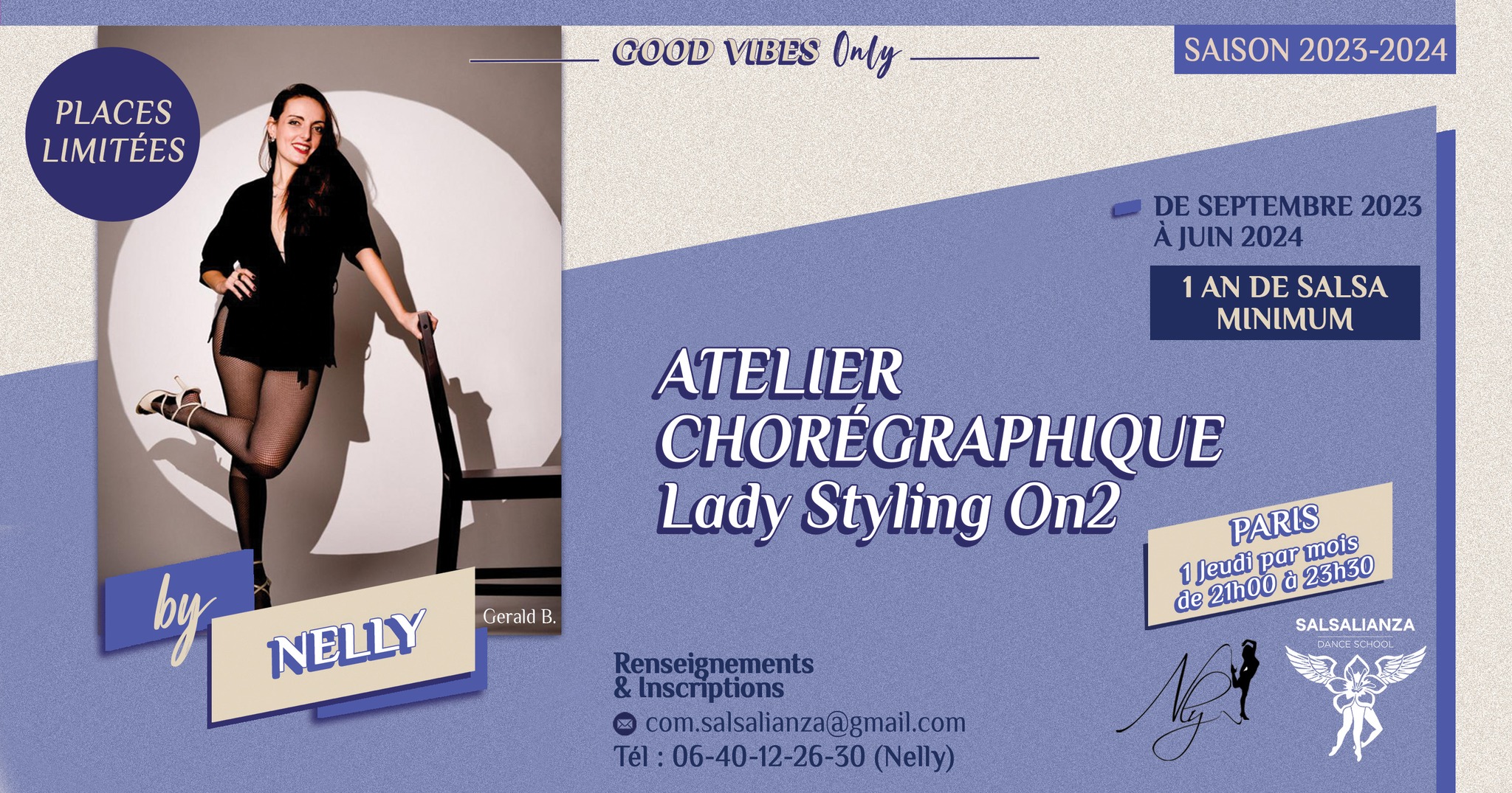 Atelier Chorégraphique avec Nelly - PARIS SALSALIANZA *NEW*