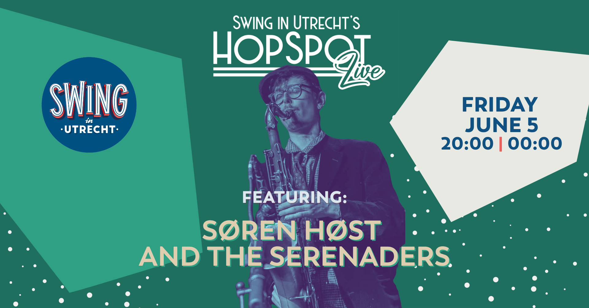 HopSpot Live Søren Høst and the Serenaders - with competition!