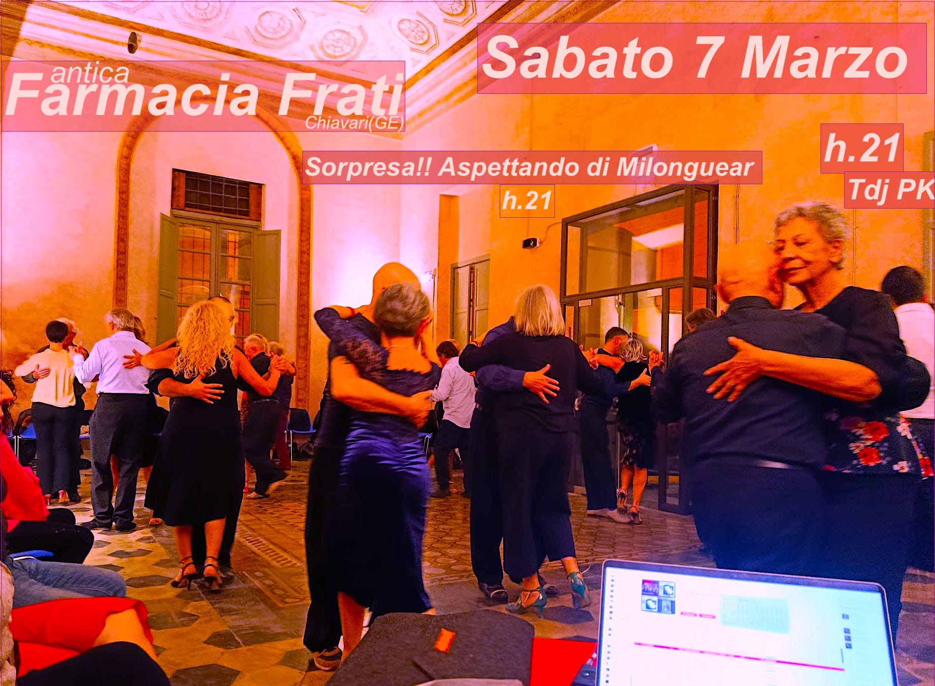 SAB 7 MAR > GranMilonga+ Farmacia Dei Frati !!