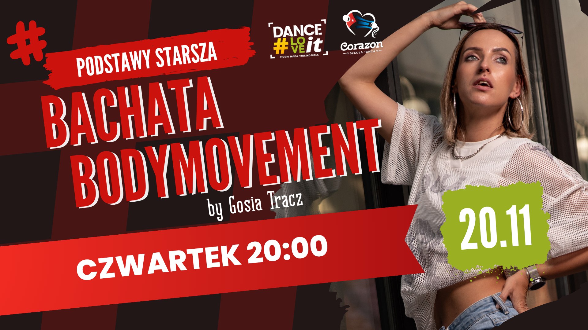 Bachata Bodymovement z Gosią Tracz ‼️NOWY NABÓR‼️