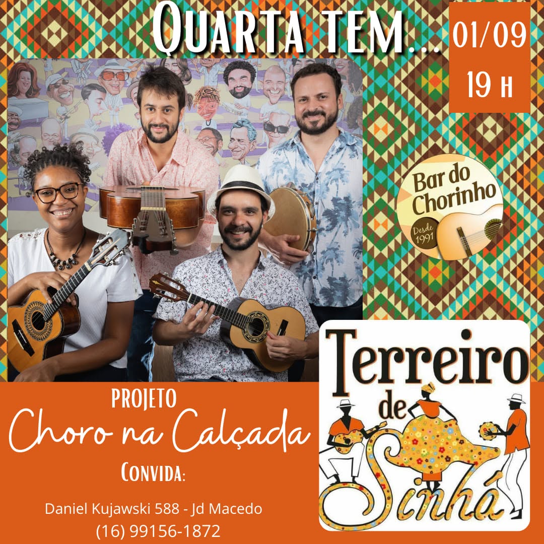 Projeto Choro na Calçada e Terreiro de Sinhá
