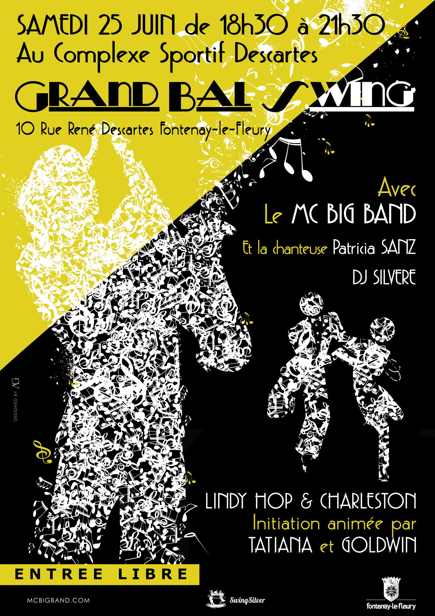 Le Bal Swing du MC BIG BAND à Fontenay-le-Fleury