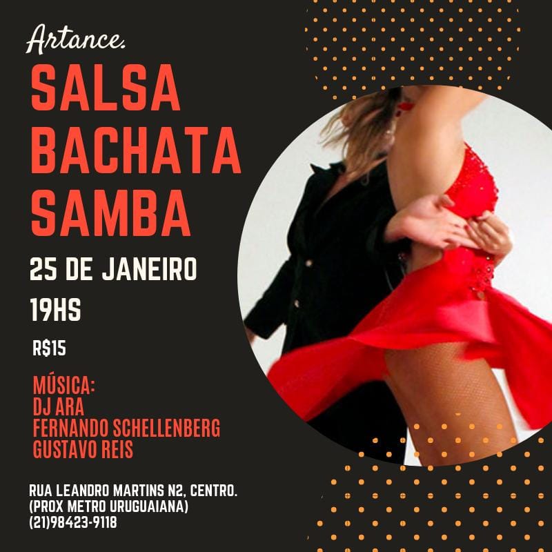 SBS - Salsa+Bachata+Samba Edição Jan 2019.