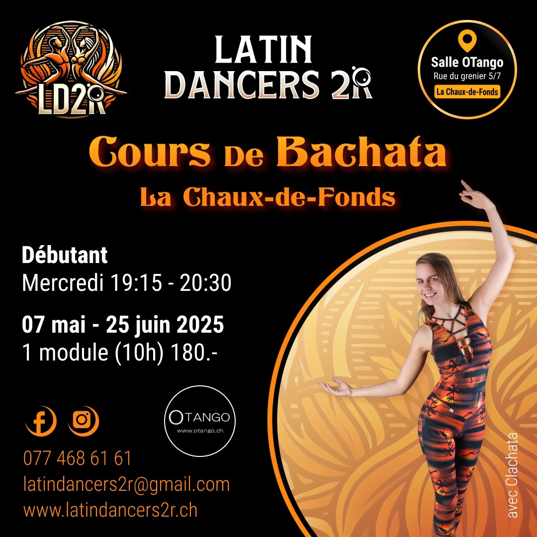 Portes ouvertes - Cours bachata la Chaux-de-Fonds