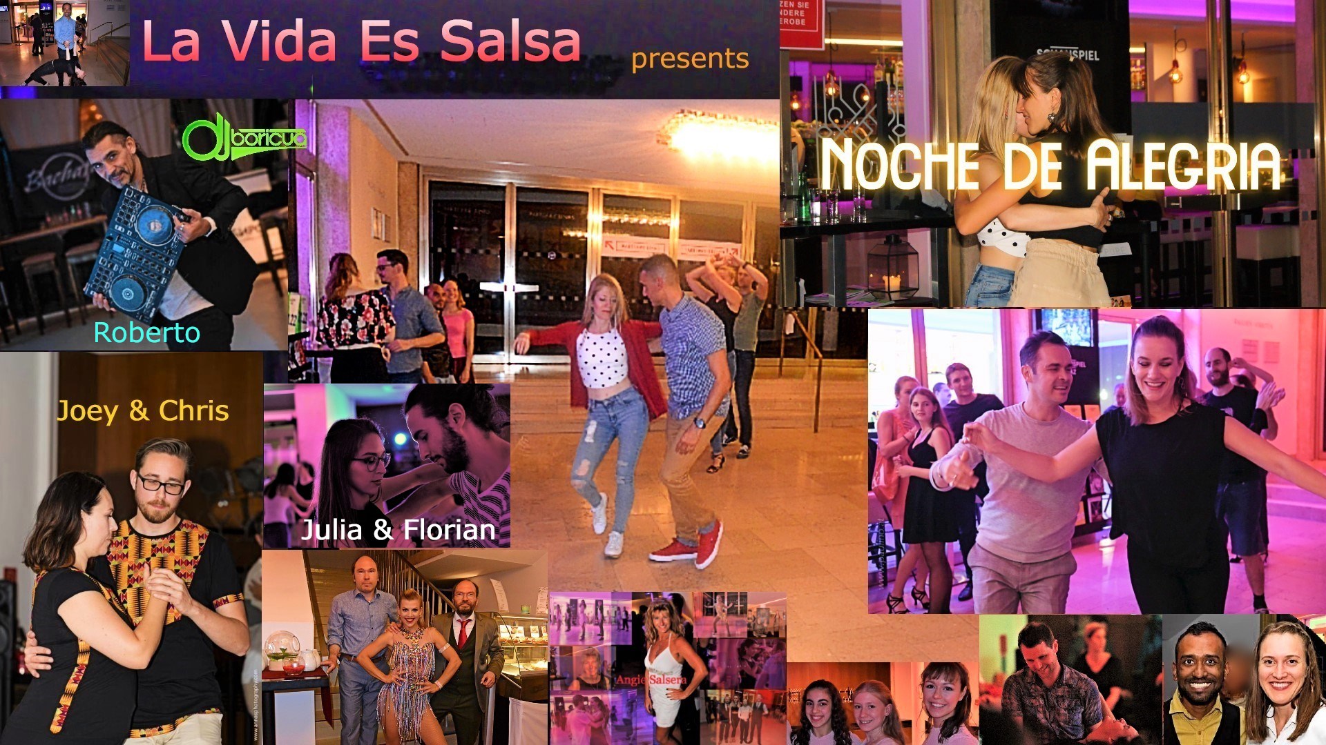 La Vida Es Salsa Noche de Alegría