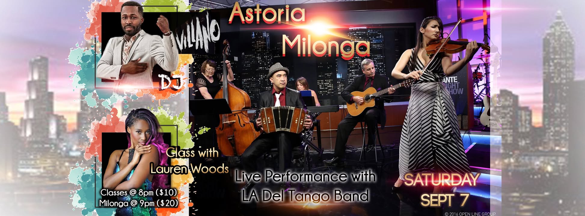 Los Angeles Del Tango Band at Astoria Milonga (9 7)