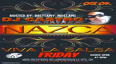 Nazca's Viva La Salsa Friday Nights