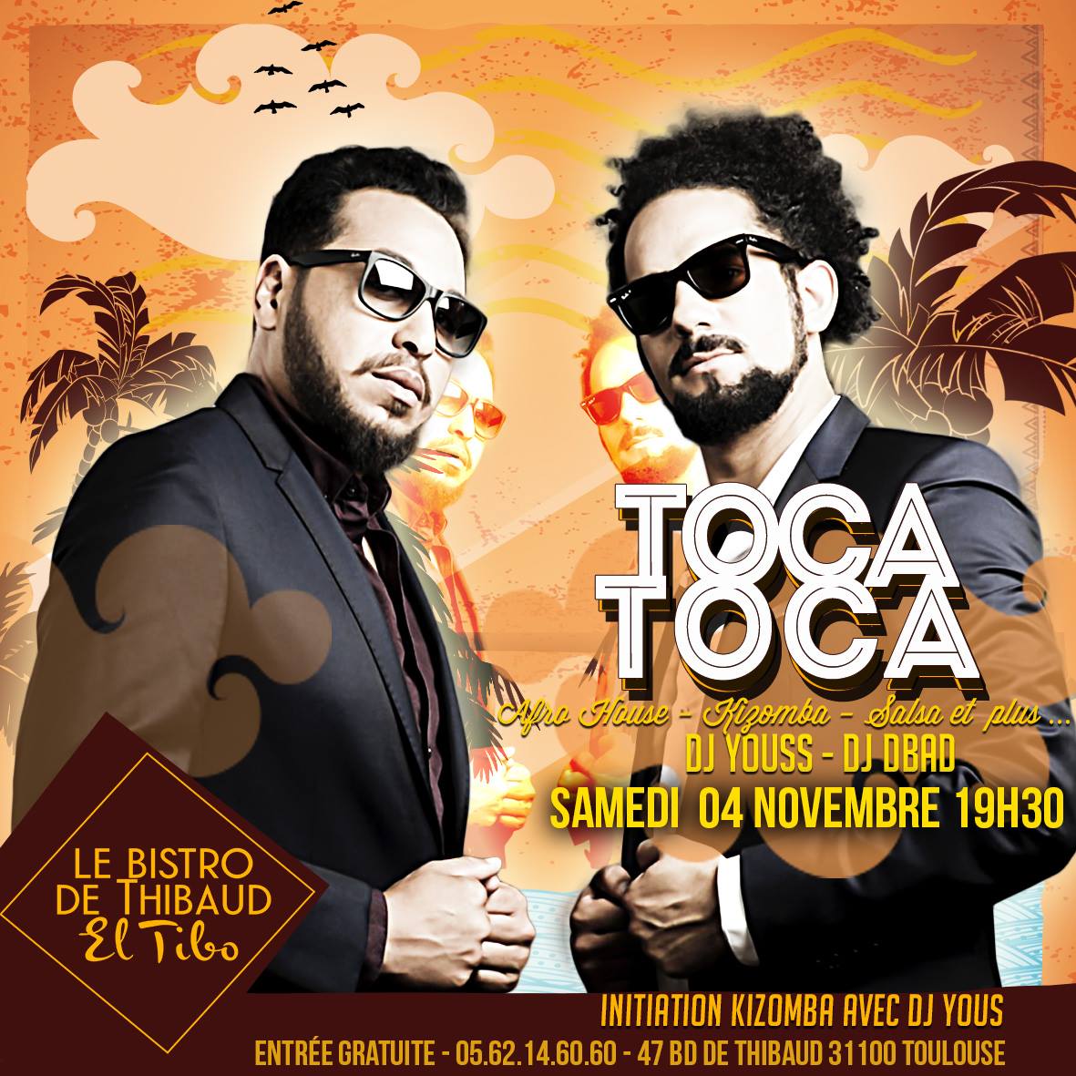 TOCA TOCA - Dj Youss & Invités - El Tibo