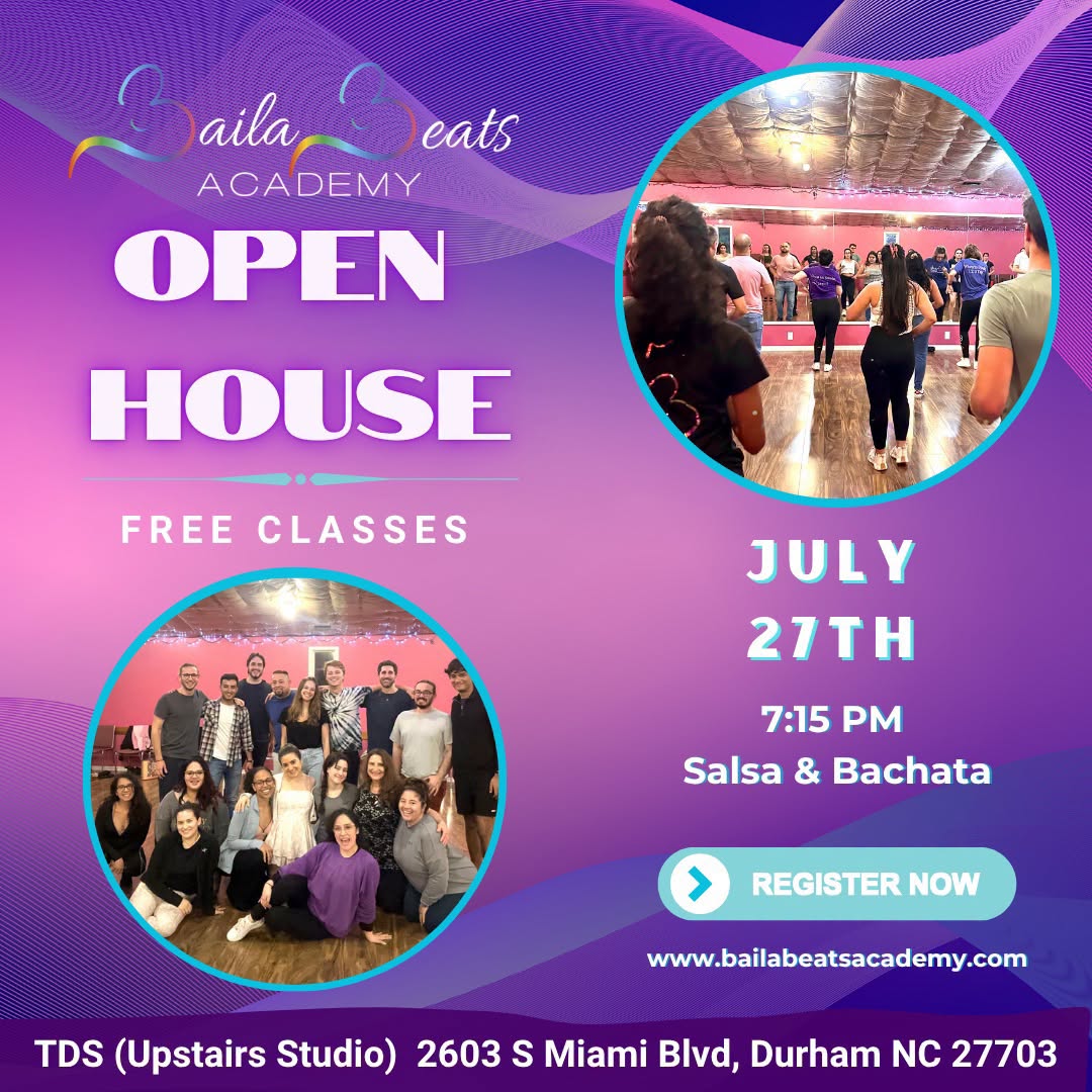 ⭐️ OPEN HOUSE - Salsa & Bachata🎉