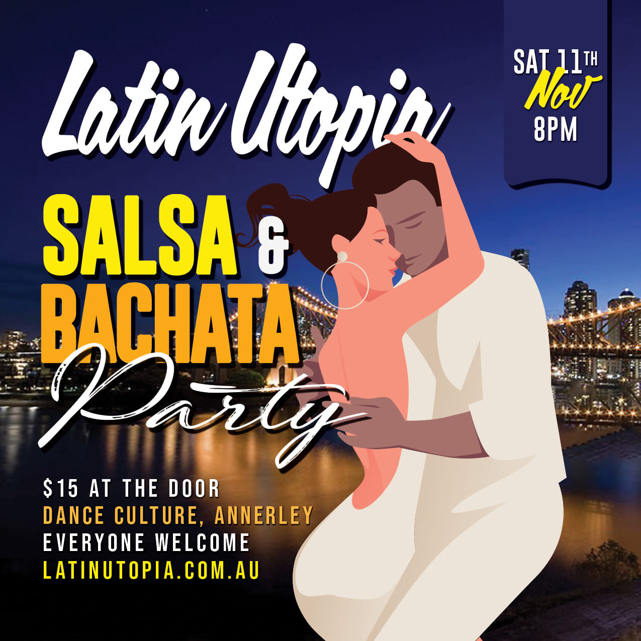 Latin Utopia Salsa & Bachata Party 11th Nov